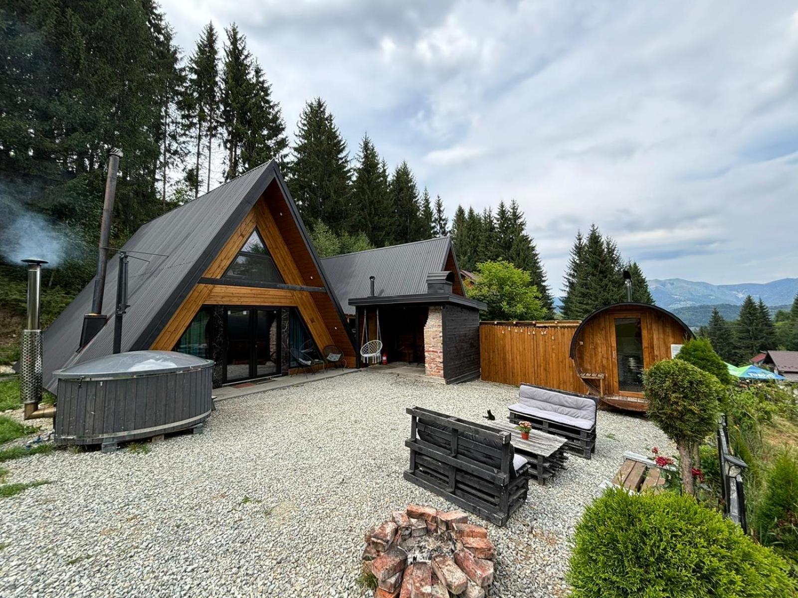 Cabana Green Hill Borşa Eksteriør billede